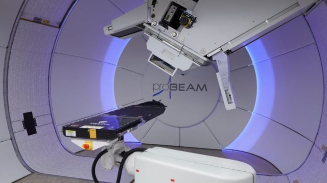 Image of proton beam therapy scanner, credit: The Royal Christie NHS Foundation Trust